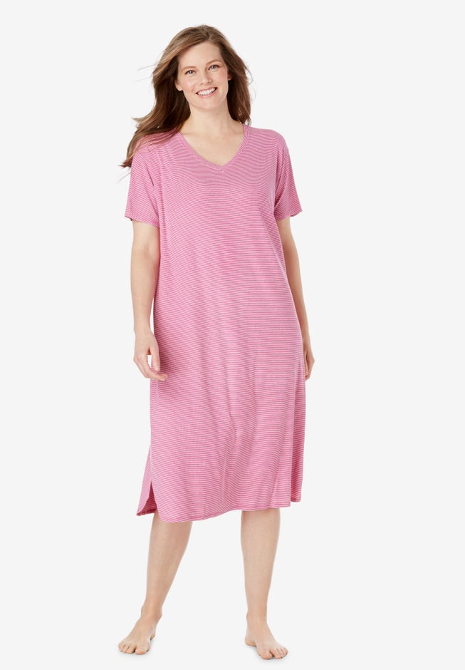 Ribbed Sleepshirt  image number 0