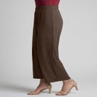 Everyday Stretch Knit Wide Leg Pant image number null