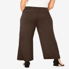 Everyday Stretch Knit Wide Leg Pant image number null
