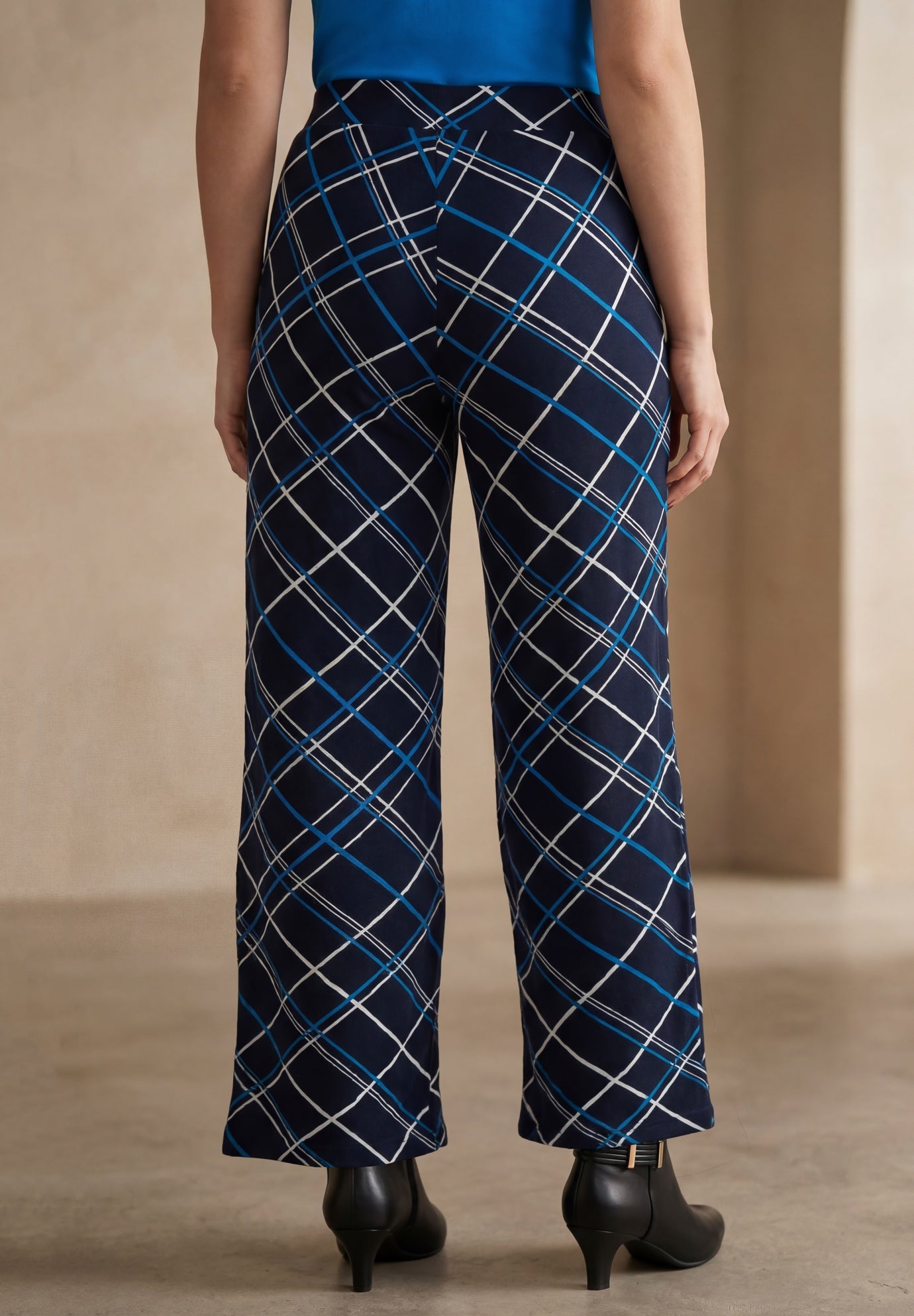 Everyday Stretch Knit Wide Leg Pant image number 1
