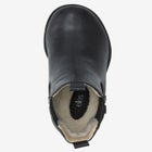 Sherpa Lined Faux Leather Chelsea Bootie image number null