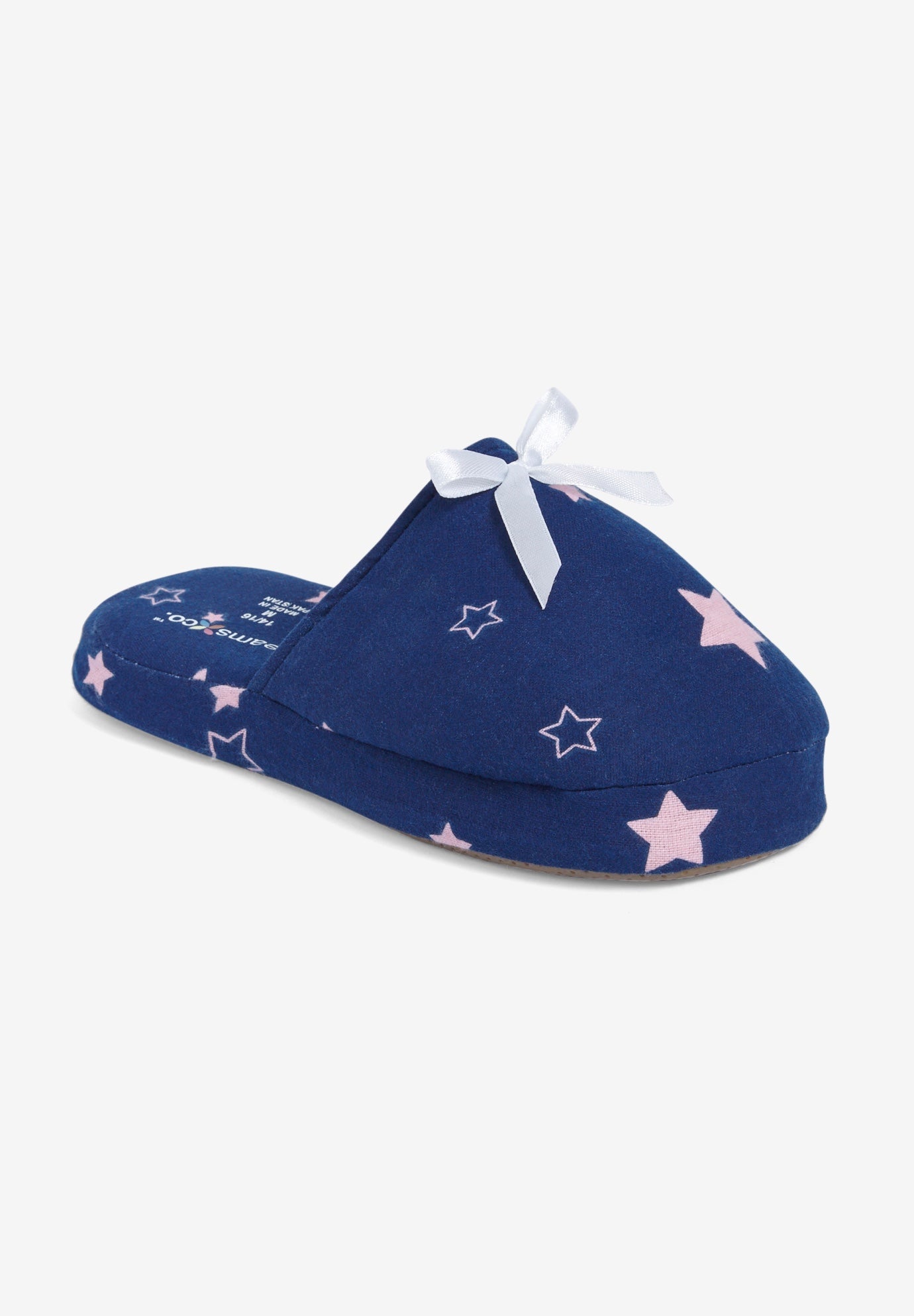 Dreams & Co.® flannel slipper image number 0