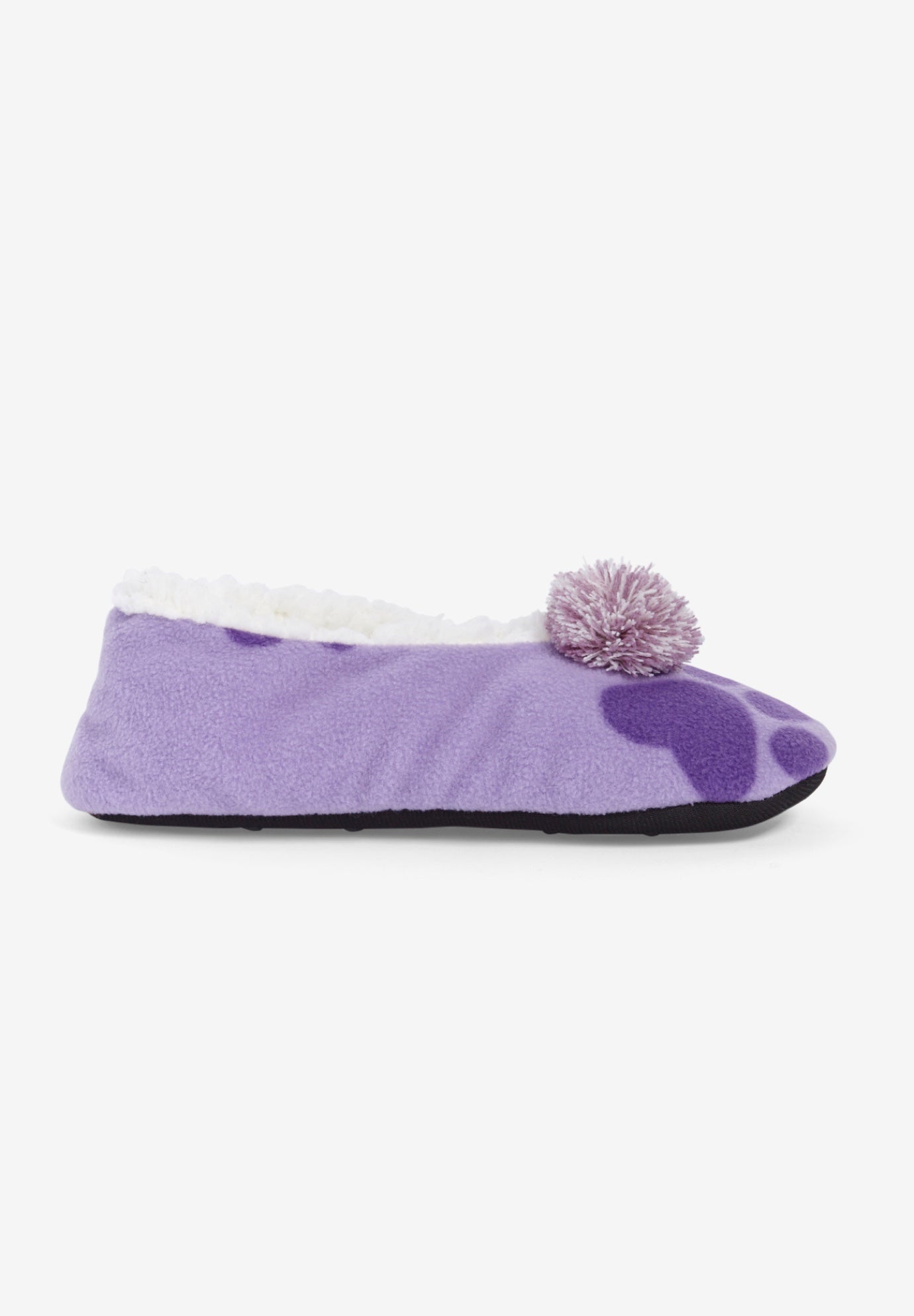 Dreams & Co. ® Pom Pom Slipper image number 3