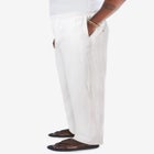Elastic Waist Gauze Cotton Pants image number null