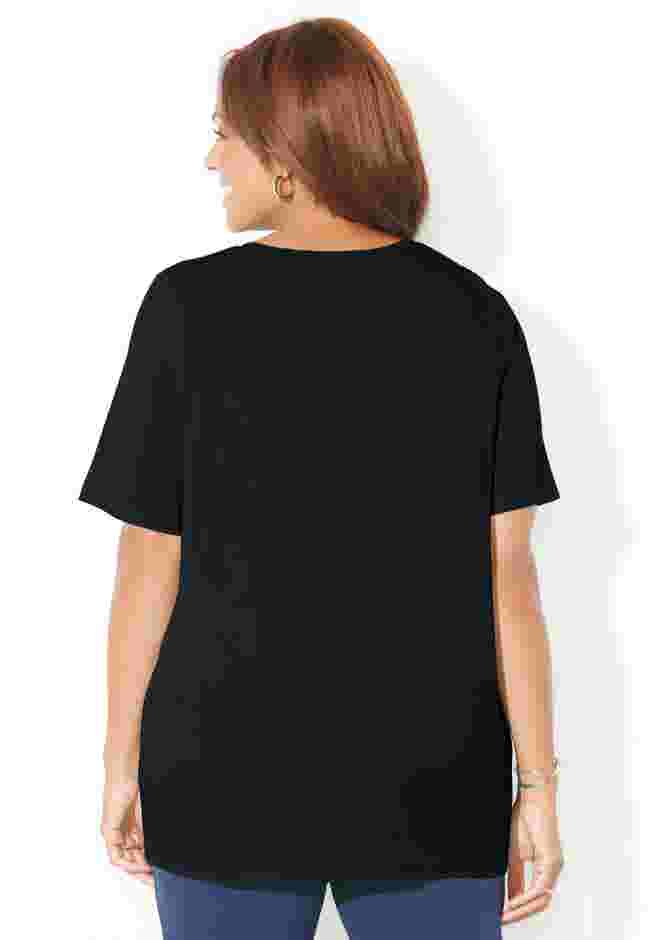 Suprema® Lace-Up Tee image number 1