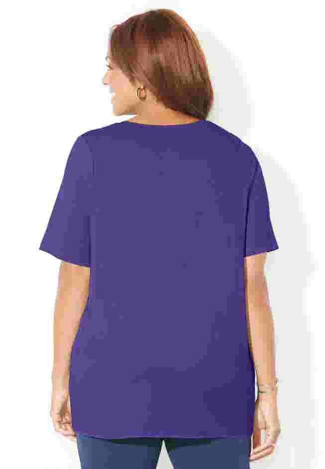 Suprema® Lace-Up Tee image number 1