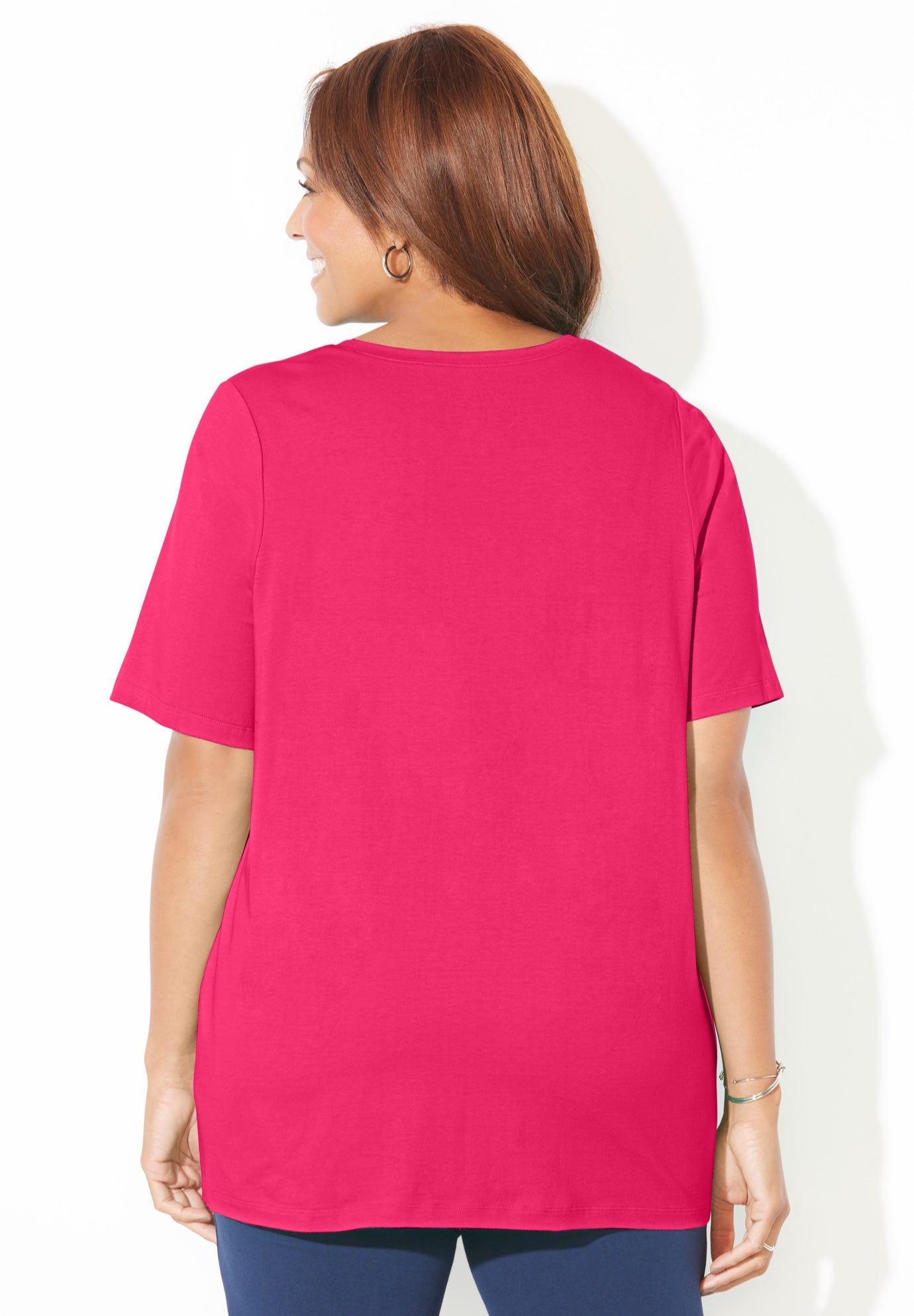 Suprema&reg; Lace-Up Tee image number 1