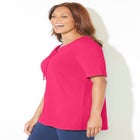 Suprema&reg; Lace-Up Tee image number null