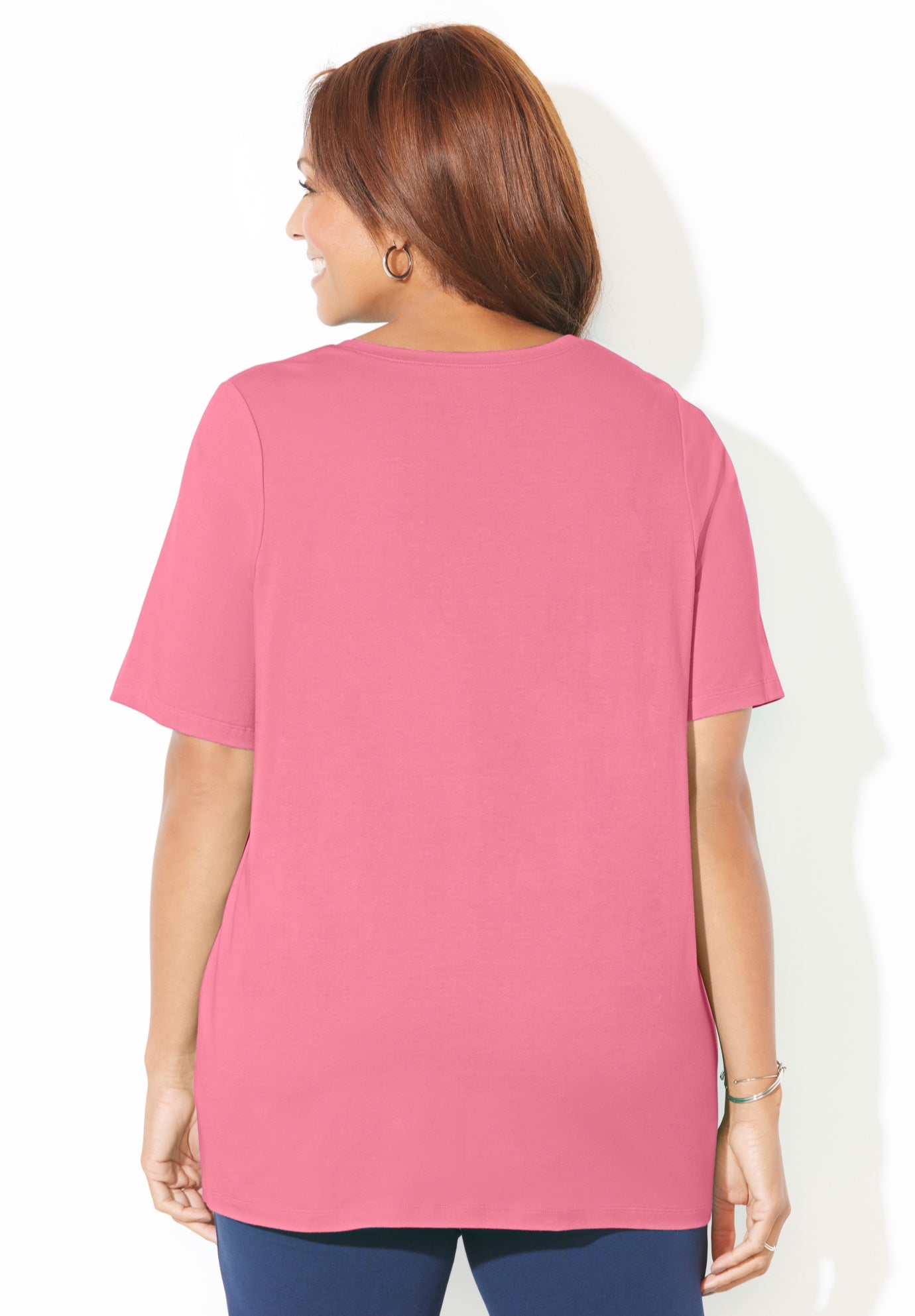 Suprema&reg; Lace-Up Tee image number 1