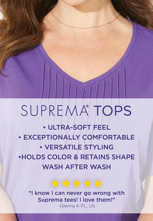 Suprema&reg; Pintuck Tee image number 1