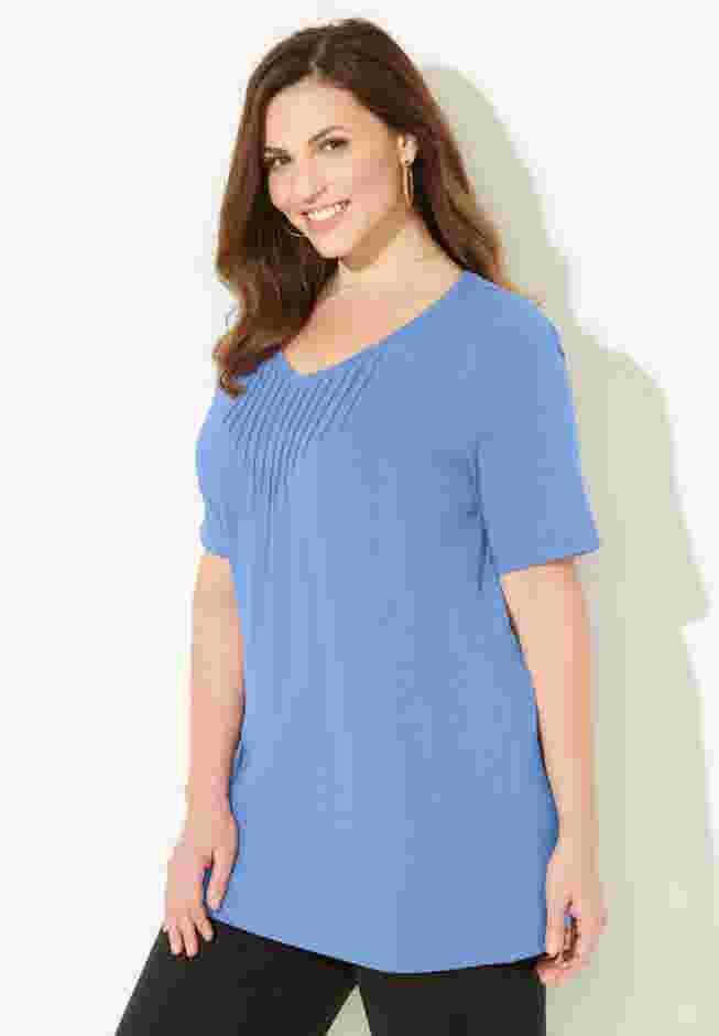 Suprema® Pintuck Tee image number 2
