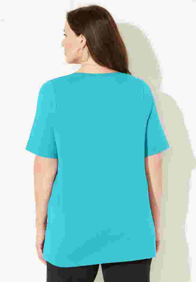 Suprema® Pintuck Tee image number 1