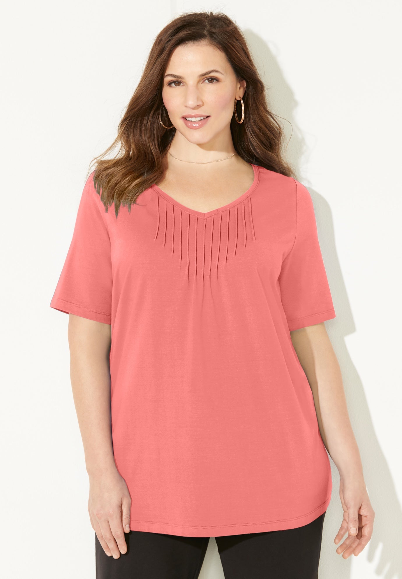Suprema&reg; Pintuck Tee image number 0