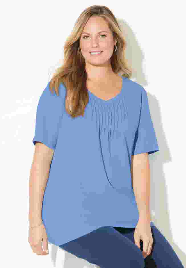 Suprema® Pintuck Tee image number 0