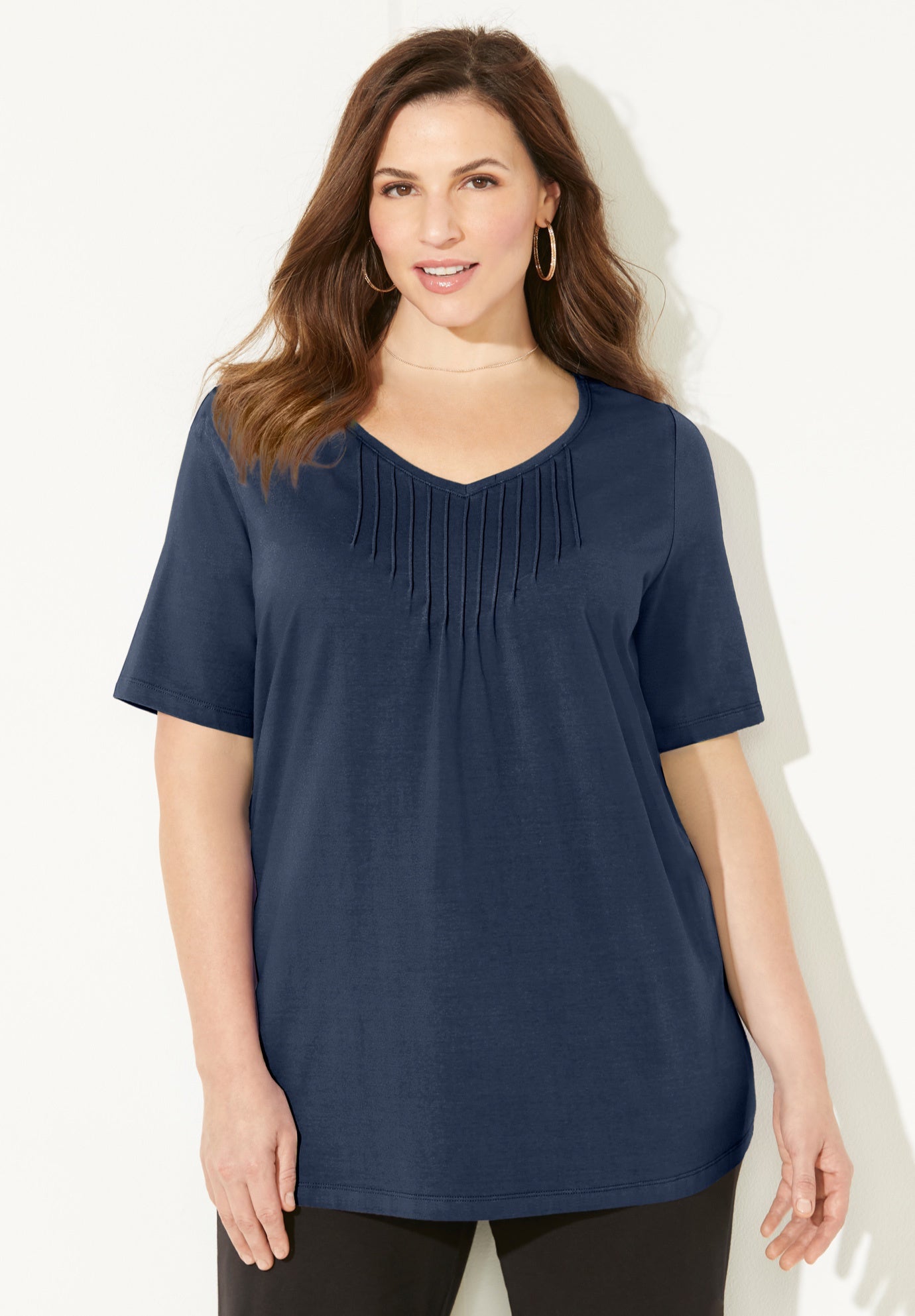 Suprema&reg; Pintuck Tee image number 0