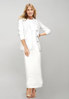 Plus Size Women's Jacket Dresses | Catherines Plus Size Women's Jacket Dresses | Catherines