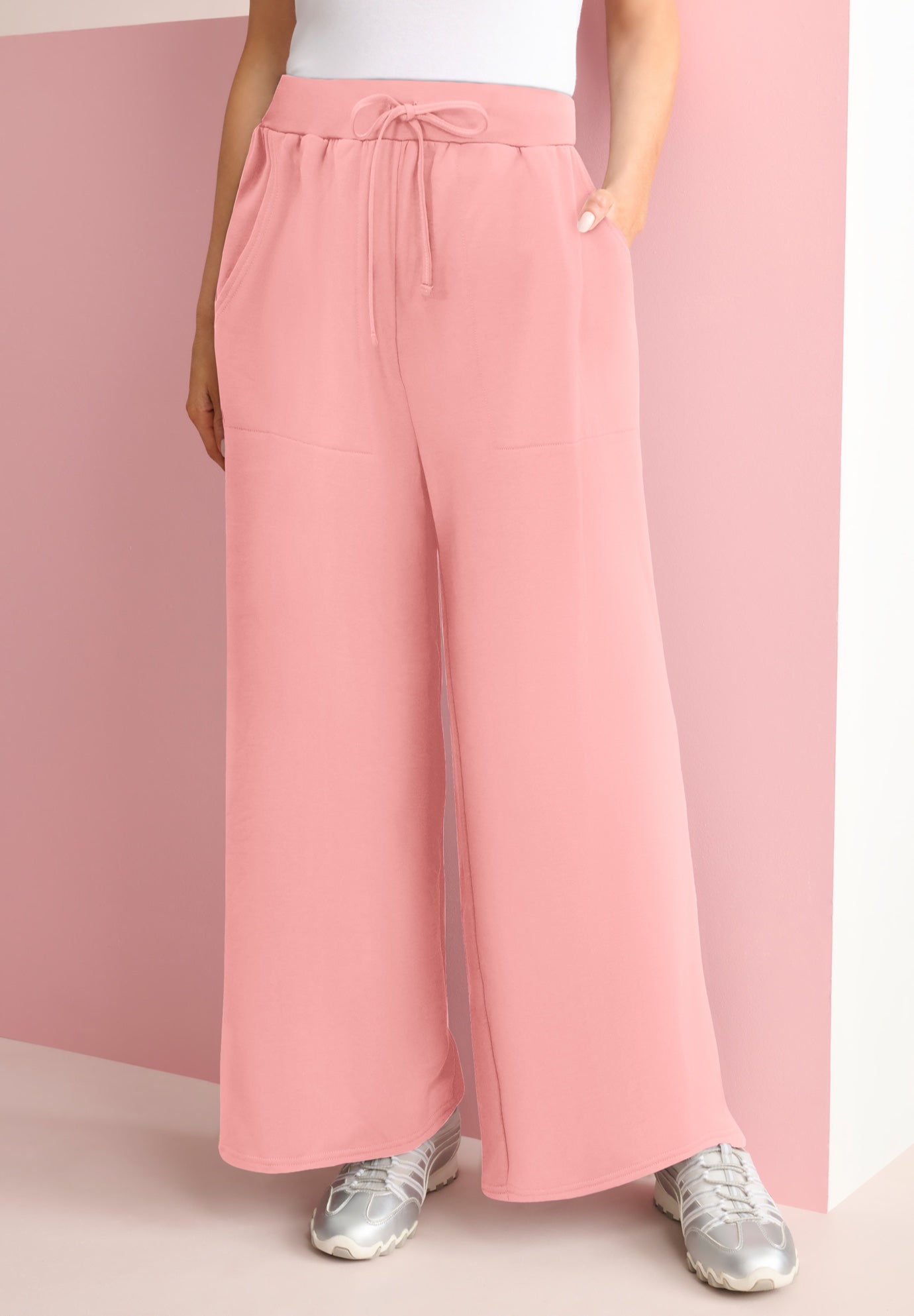 Comfort+ Fleece Flared Sweatpants image number 0