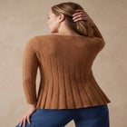 Chevron Fit & Flare Sweater image number 1