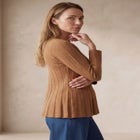 Chevron Fit & Flare Sweater image number 2