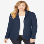 Cable Blazer Sweater image number 0