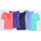 Easy Fit Embroidered Notch-Neck Tunic image number null