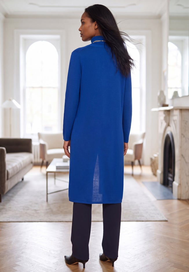 Carefree Cashmere Duster Sweater image number 1