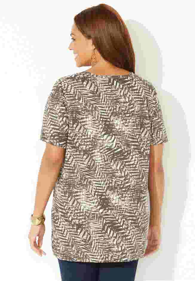 Easy Fit Teardrop Tunic image number 1