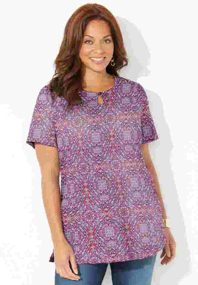 Easy Fit Teardrop Tunic image number 0