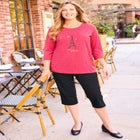 Glitter Graphic Tee image number null