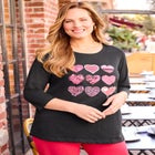 Glitter Graphic Tee image number null