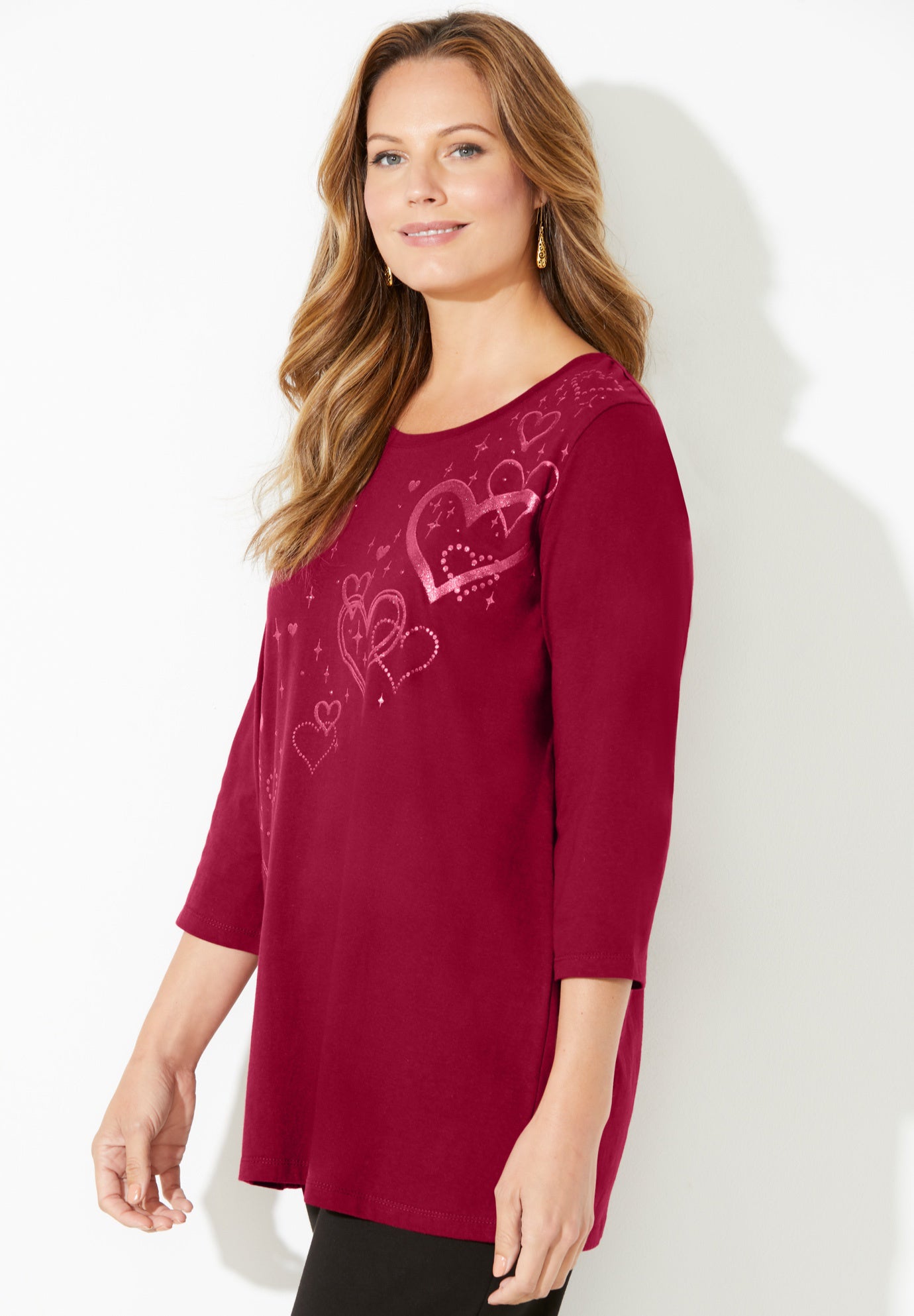 Glitter Graphic Tee image number 2