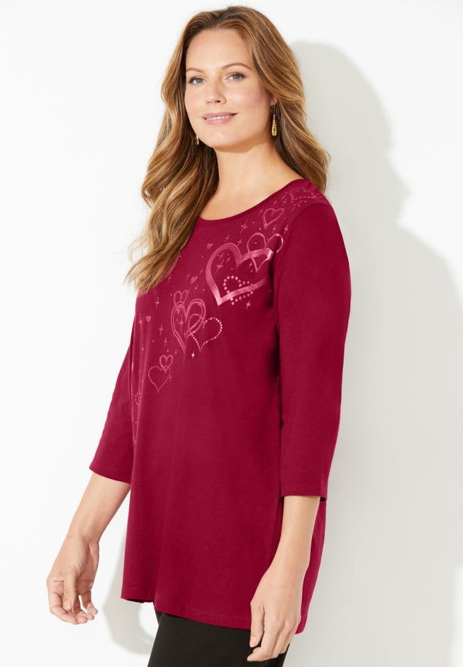 Glitter Graphic Tee image number 2