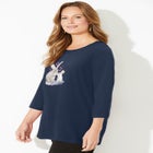 Glitter Graphic Tee image number null