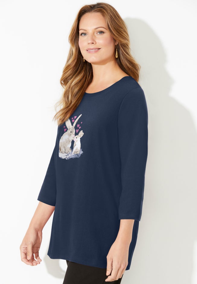 Glitter Graphic Tee image number 1