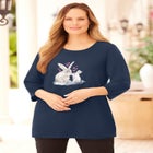 Glitter Graphic Tee image number null