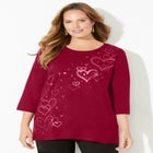 Glitter Graphic Tee image number null