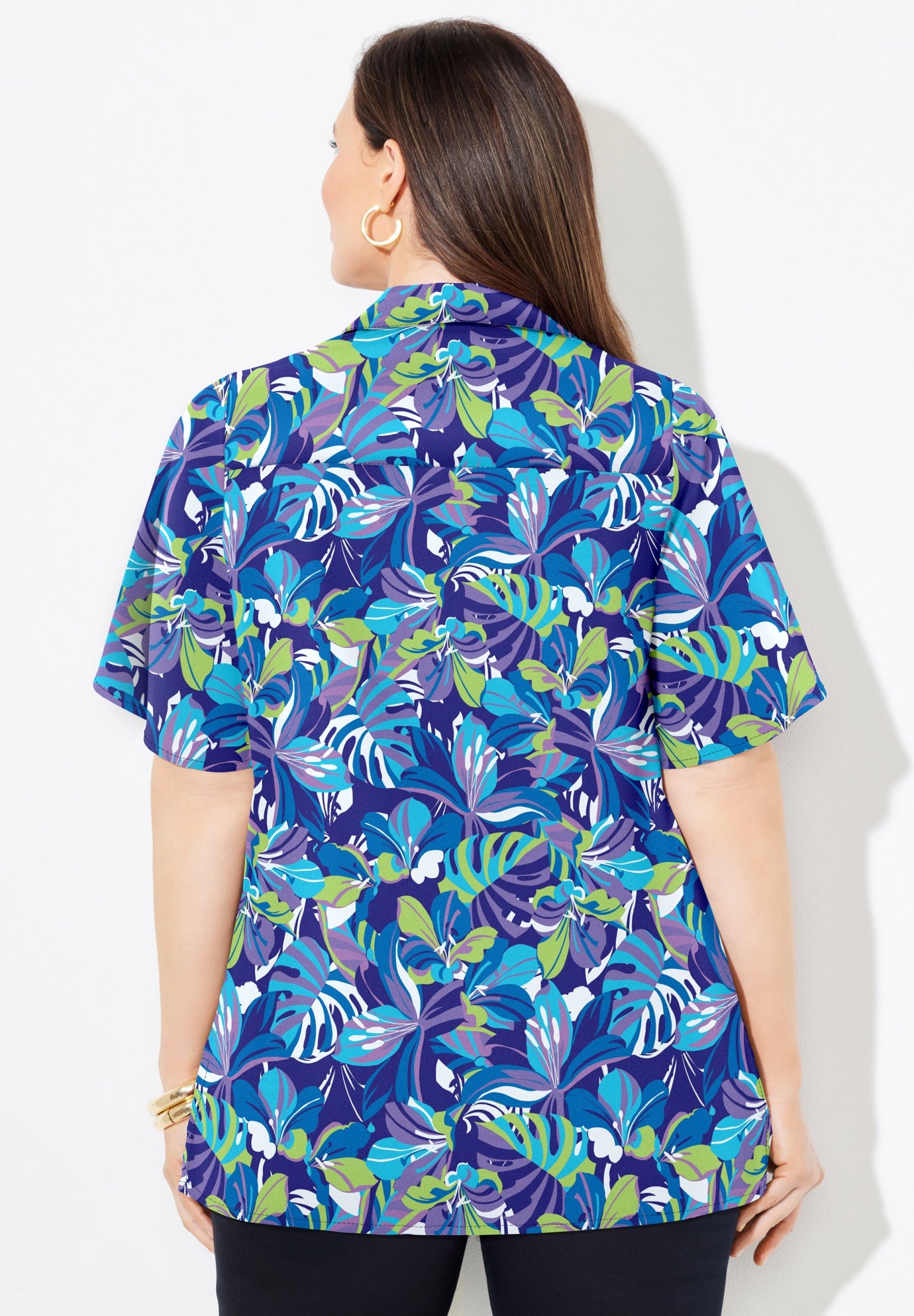 Timeless Short Sleeve Blouse image number 1
