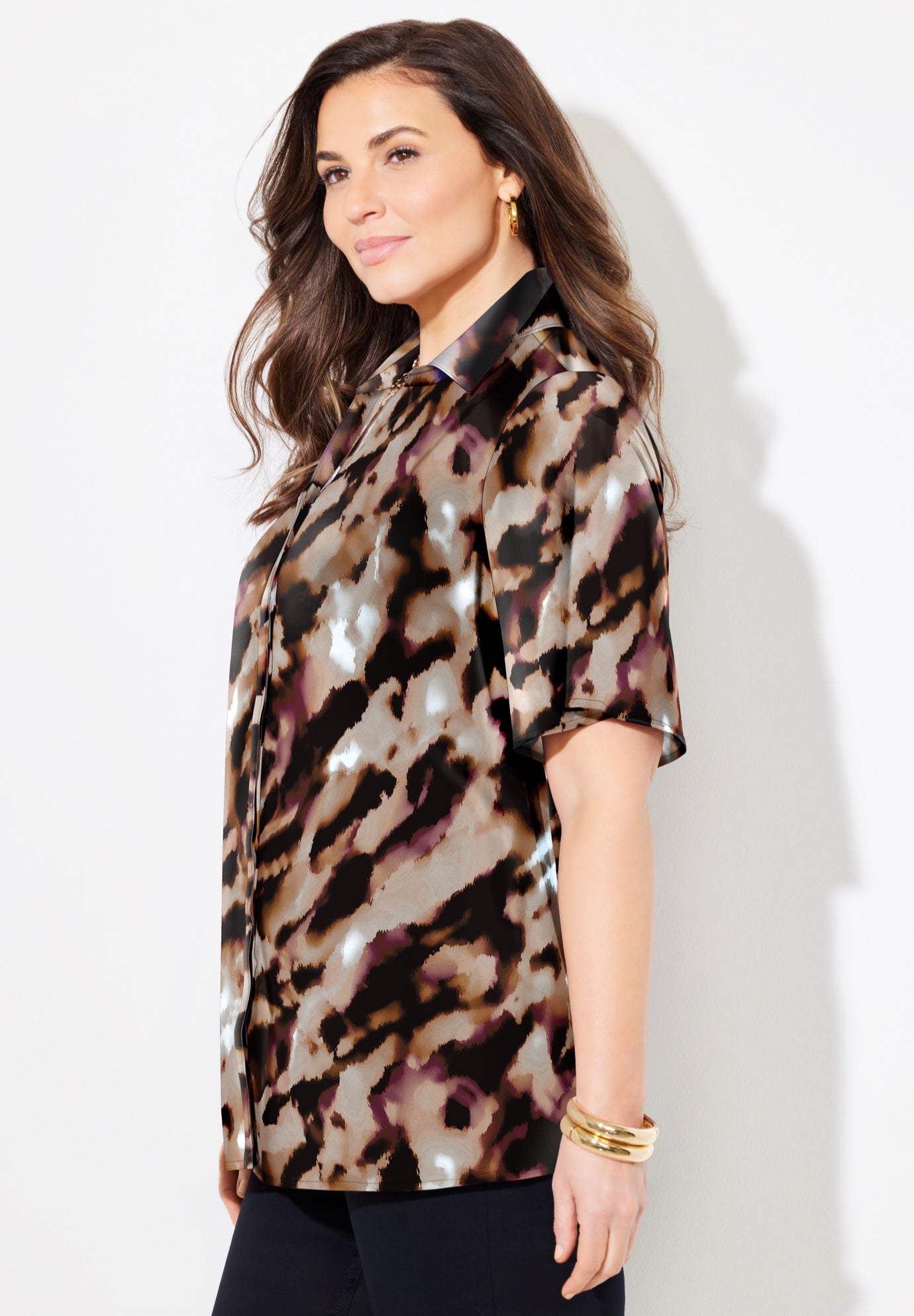 Timeless Short Sleeve Blouse image number 2