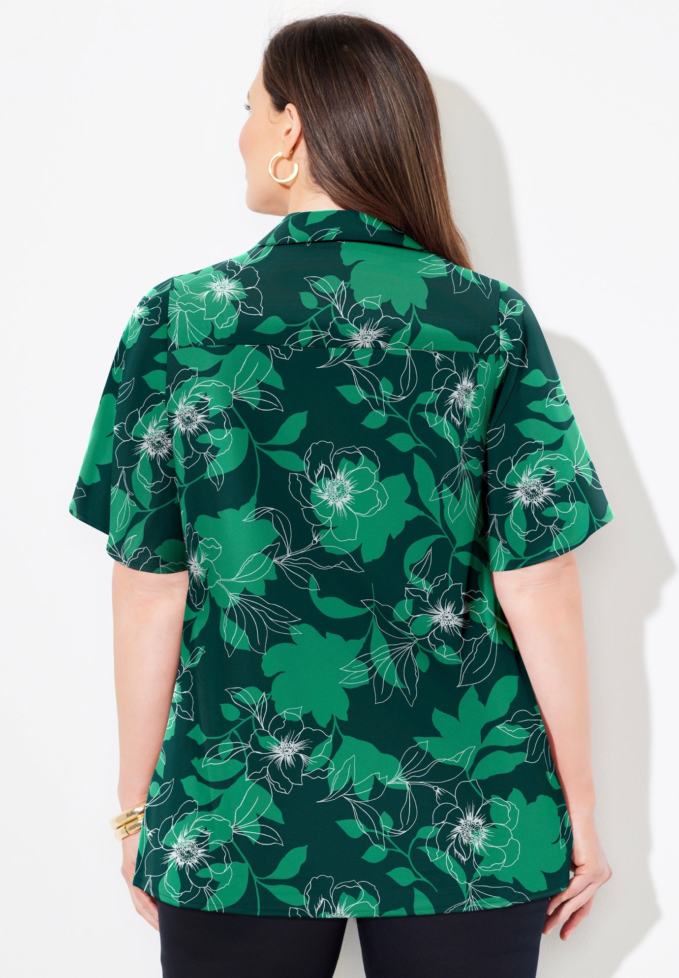 Timeless Short Sleeve Blouse image number 1