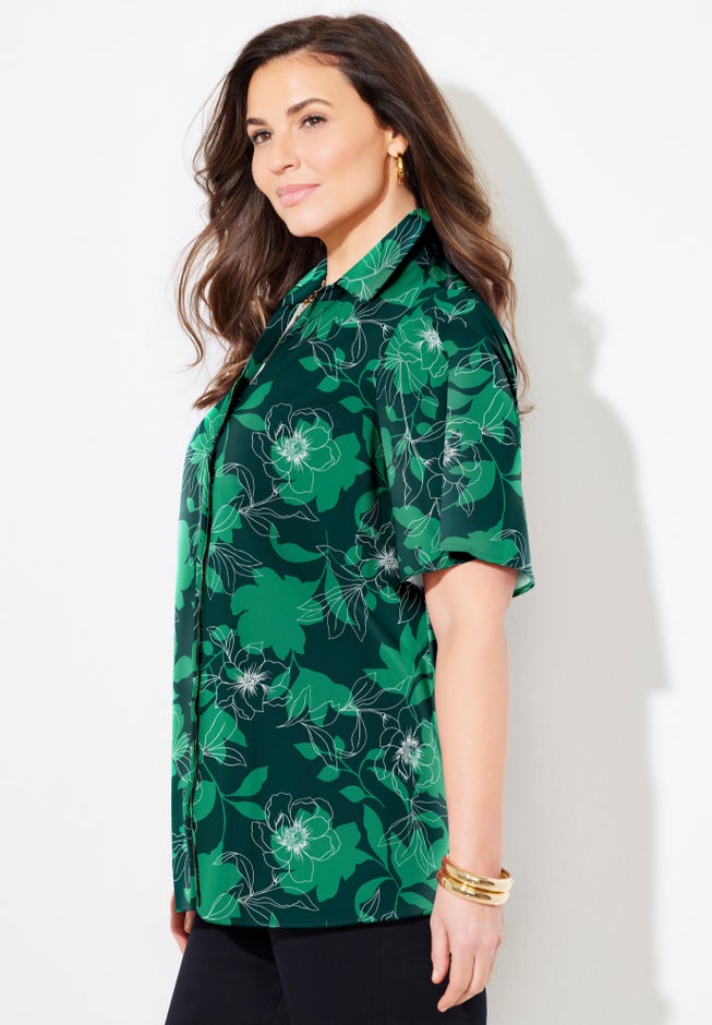 Timeless Short Sleeve Blouse image number 2