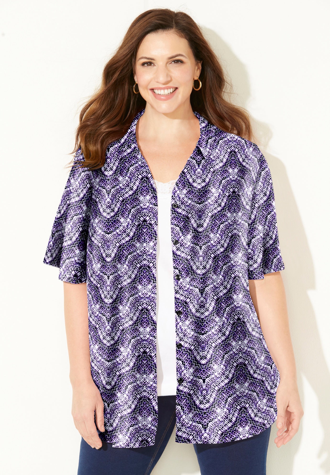 Timeless Short Sleeve Blouse image number 0