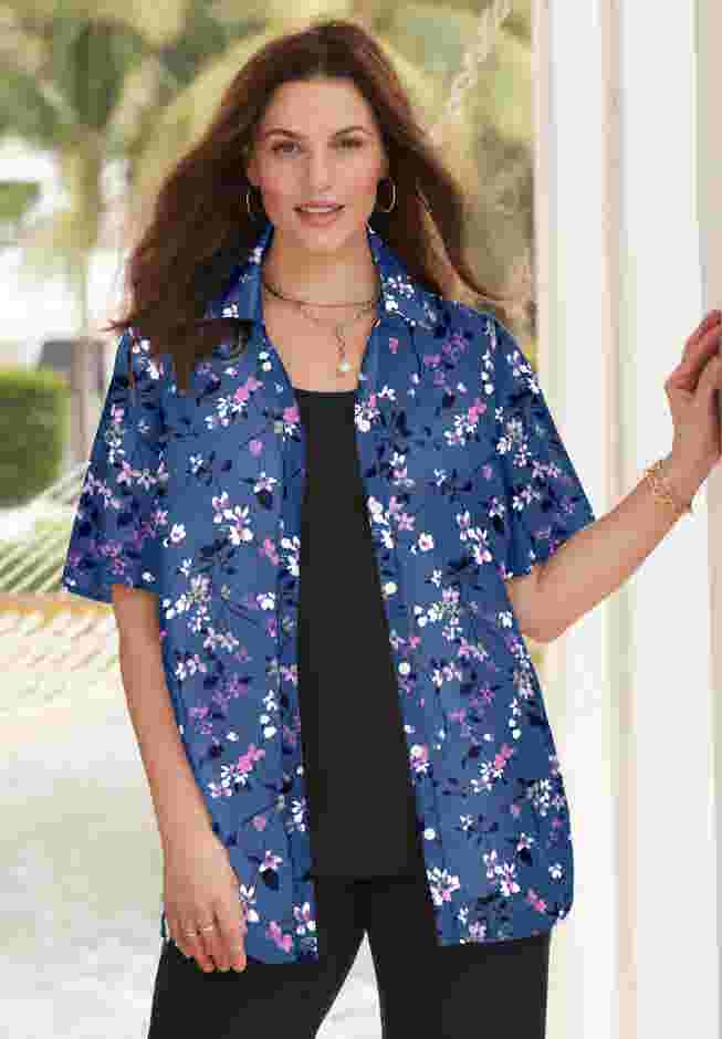Timeless Short Sleeve Blouse image number 0