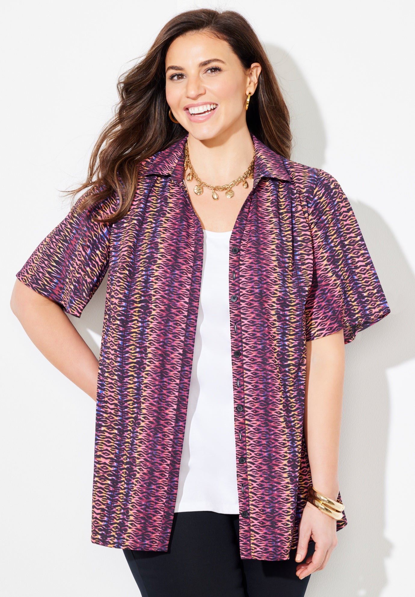 Timeless Short Sleeve Blouse image number 0