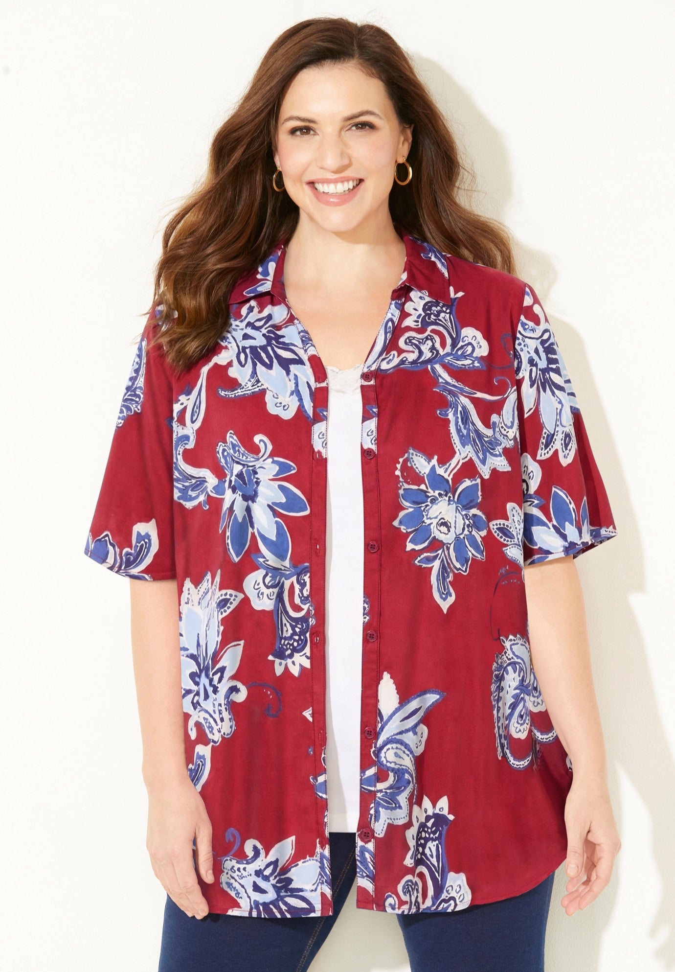 Timeless Short Sleeve Blouse image number 0