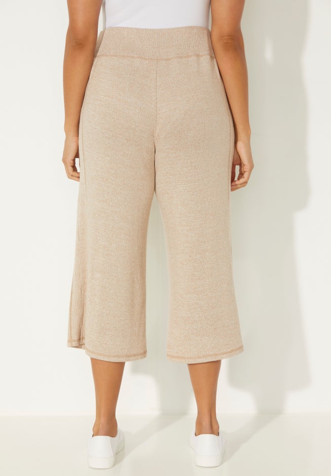 Impossibly Soft Wide Leg Capri image number 1