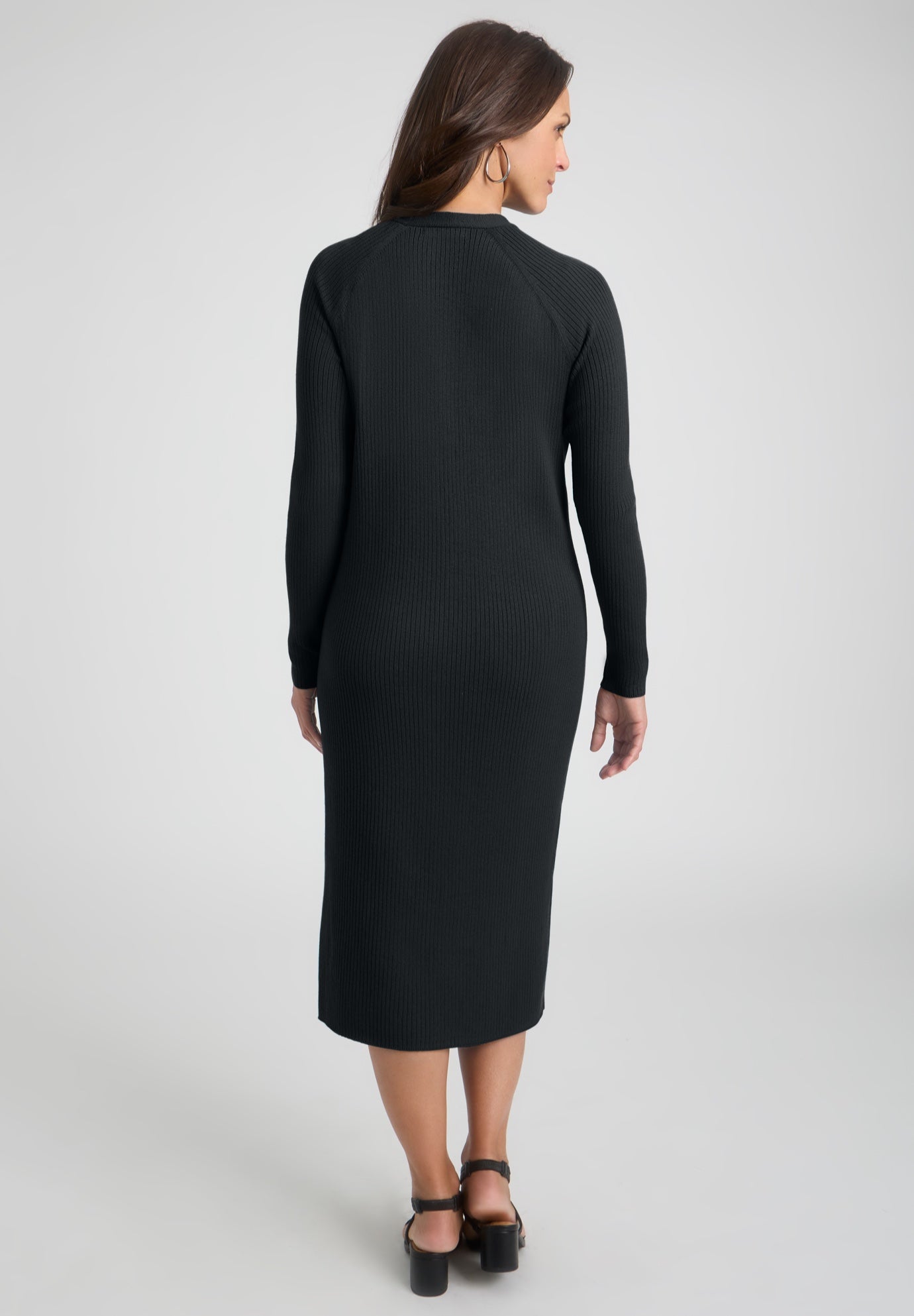 Button Front Midi Dress image number 1