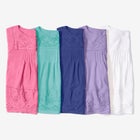 Embroidered Eyelet Pintucked Tunic image number null