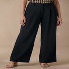 Wide Leg Pleated Trouser image number 0