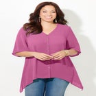 Fresh Angle Buttonfront Blouse image number null