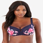 Lace-Trim Underwire Bra  image number null